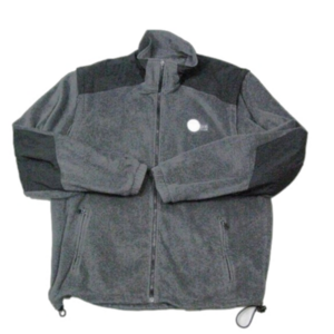 Tri Mountain Men's Gray/Black Fleece Jacket Size XL